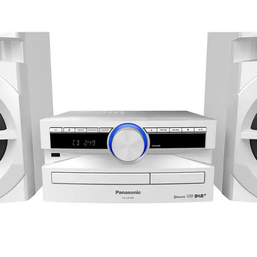 Panasonic SC-UX102 Minicadena de música para uso doméstico 300 W Blanco