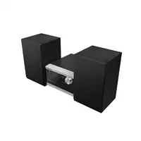 Panasonic SC-PM272 Microcadena de música para uso doméstico 20 W Plata