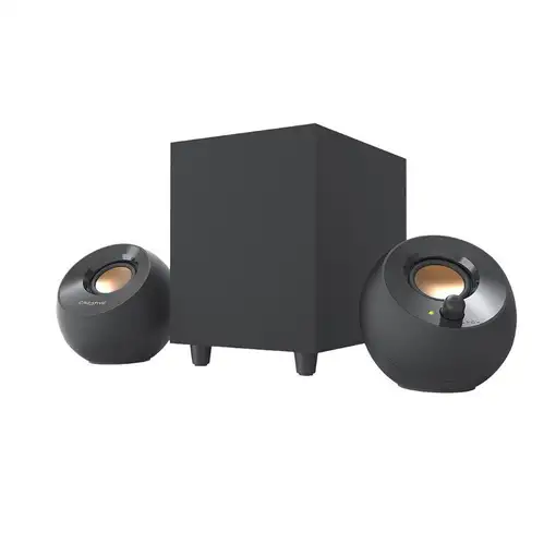 Creative Labs Creative Pebble Plus conjunto de altavoces 8 W Hogar Negro 2.1 canal