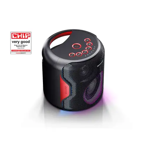 Sharp PS-919 Sistema de altavoz portátil 2.1 Negro 130 W