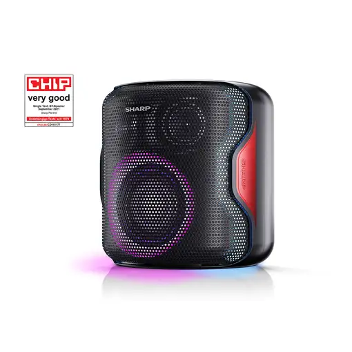 Sharp PS-919 Sistema de altavoz portátil 2.1 Negro 130 W