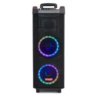 Aiwa Ktbus-608 De 2 vías Negro Inalámbrico y alámbrico 80 W