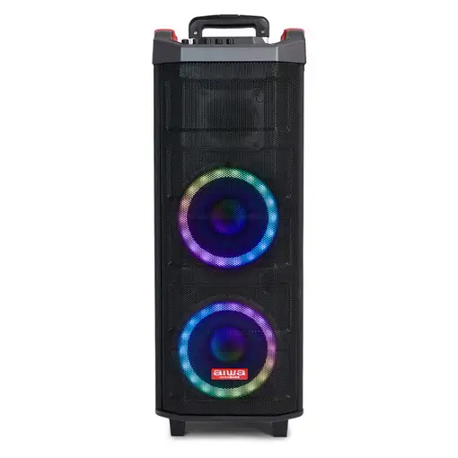 Aiwa Ktbus-608 De 2 vías Negro Inalámbrico y alámbrico 80 W