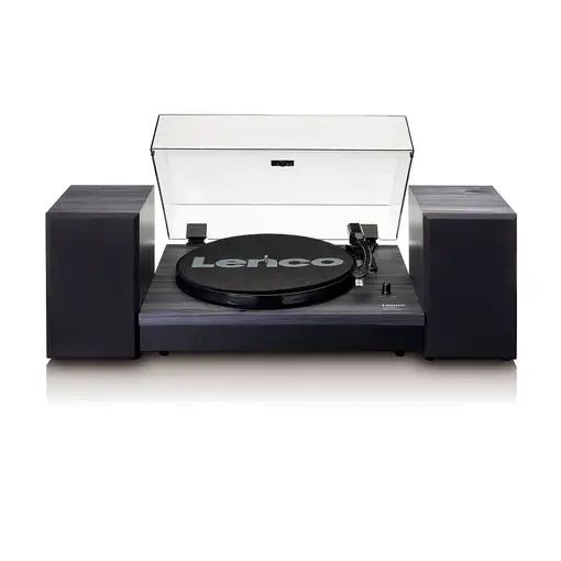 Lenco LS-300 Tocadiscos de tracción por correa Negro Automático