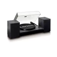 Lenco LS-300 Tocadiscos de tracción por correa Negro Automático