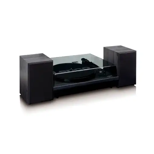 Lenco LS-300 Tocadiscos de tracción por correa Negro Automático