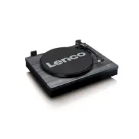 Lenco LS-300 Tocadiscos de tracción por correa Negro Automático