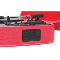 Trevi TT 1020 BT Tocadiscos de tracción directa Rojo Semiautomático