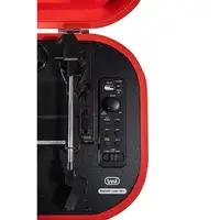 Trevi TT 1020 BT Tocadiscos de tracción directa Rojo Semiautomático