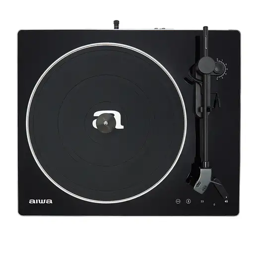 Aiwa APX-680BT tocadisco Tocadiscos de tracción por correa Negro Automático