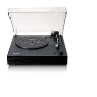 Lenco LS-15BK tocadisco Tocadiscos de tracción por correa Negro