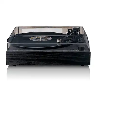 Lenco LS-15BK tocadisco Tocadiscos de tracción por correa Negro