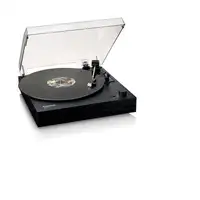 Lenco LS-15BK tocadisco Tocadiscos de tracción por correa Negro