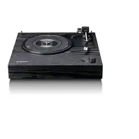 Lenco LS-15BK tocadisco Tocadiscos de tracción por correa Negro