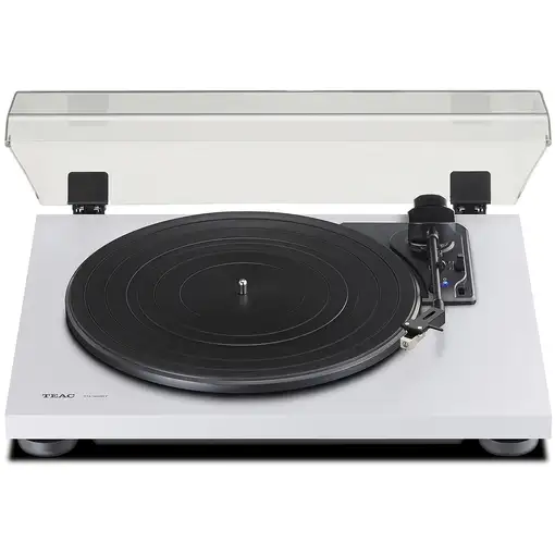 TEAC TN-180BT-A3 Tocadiscos de tracción por correa Negro, Blanco Semiautomático