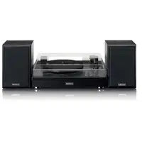 Lenco LS-101BK tocadisco Tocadiscos de tracción por correa Negro
