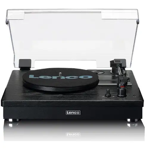 Lenco LS-101BK tocadisco Tocadiscos de tracción por correa Negro
