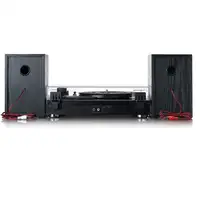 Lenco LS-101BK tocadisco Tocadiscos de tracción por correa Negro