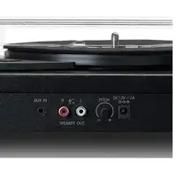 Lenco LS-101BK tocadisco Tocadiscos de tracción por correa Negro