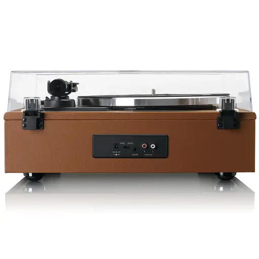 Lenco LS-430BN tocadisco Tocadiscos de tracción por correa Marrón Manual