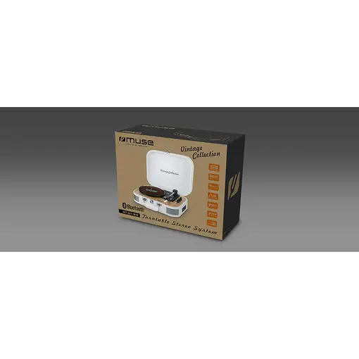 Muse MT-201 WW tocadisco Blanco Automático