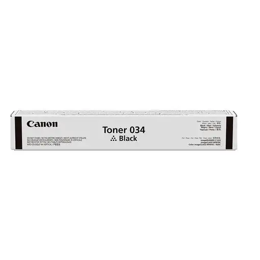 Canon 034 cartucho de tóner 1 pieza(s) Original Negro