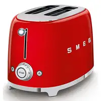 Smeg TSF01RDEU tostadora 6 2 rebanada(s) 950 W Rojo