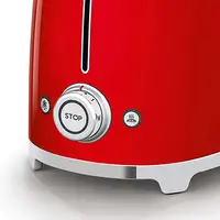 Smeg TSF01RDEU tostadora 6 2 rebanada(s) 950 W Rojo