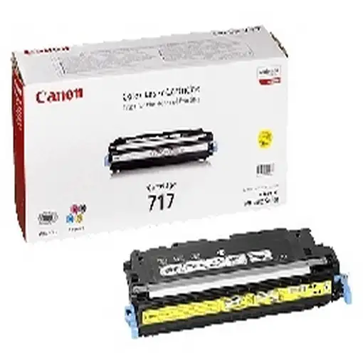 Canon 717Y cartucho de tóner Original Amarillo