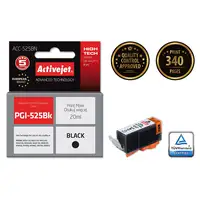 Activejet Tinta ACC-525BN (sustituye a la Canon PGI-525PGBK; Supreme; 20 ml; negra