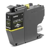 Brother LC421XLY cartucho de tinta 1 pieza(s) Original Amarillo