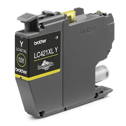 Brother LC421XLY cartucho de tinta 1 pieza(s) Original Amarillo