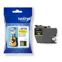 Brother LC421XLY cartucho de tinta 1 pieza(s) Original Amarillo