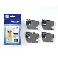 Brother LC3217VAL cartucho de tinta 4 pieza(s) Original Negro, Cian, Magenta, Amar