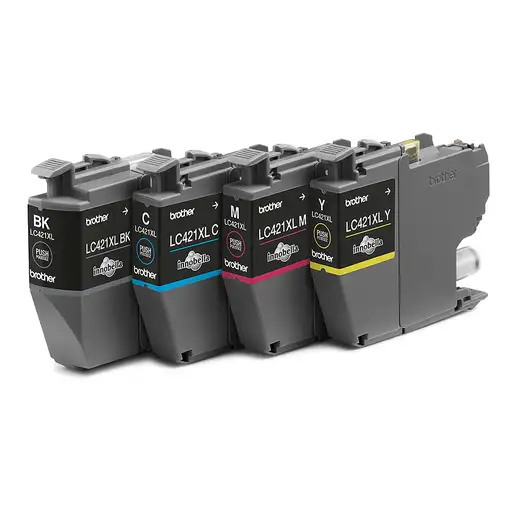 Brother LC421XLVAL cartucho de tinta 1 pieza(s) Original Negro, Cian, Magenta, Ama