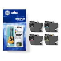 Brother LC421XLVAL cartucho de tinta 1 pieza(s) Original Negro, Cian, Magenta, Ama