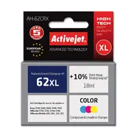 Activejet Tinta AH-62CRX (repuesto HP 62XL C2P07AE; Premium; 18 ml; color)