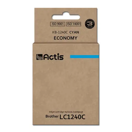 Actis Tinta KB-1240C (reemplazo de Brother LC1240C/LC1220C; estándar; 19 ml; azul)