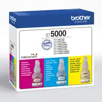 Brother BT5000CLVAL cartucho de tinta 3 pieza(s) Compatible Cian, Magenta, Amarill
