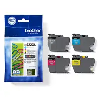 Brother LC422XLVAL cartucho de tinta 4 pieza(s) Original Negro, Cian, Magenta, Ama