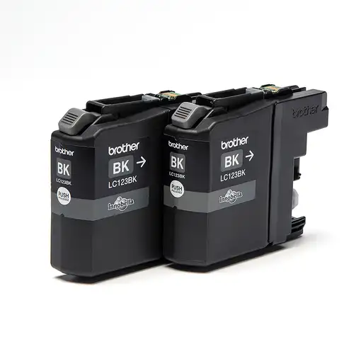 Brother LC123BKBP2DR cartucho de tinta 1 pieza(s) Original Negro