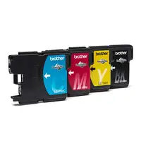 Brother LC1100VALBPDR cartucho de tinta 4 pieza(s) Original Negro, Cian, Magenta,