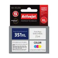 Activejet Tinta AH-351RX (reemplazo HP 351XL CB338EE; Premium; 21 ml; color)
