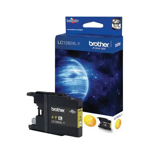 Brother LC1280XLY cartucho de tinta 1 pieza(s) Original Amarillo