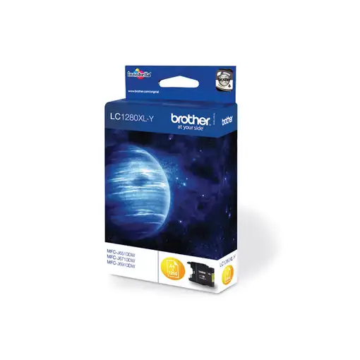 Brother LC1280XLY cartucho de tinta 1 pieza(s) Original Amarillo