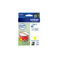 Brother LC22UY cartucho de tinta 1 pieza(s) Original Amarillo