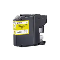 Brother LC22UY cartucho de tinta 1 pieza(s) Original Amarillo