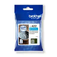 Brother LC422C cartucho de tinta 1 pieza(s) Original Cian