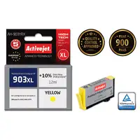 Activejet Tinta AH-903YRX (repuesto HP 903XL T6M11AE; Premium; 12 ml; amarillo)