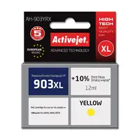 Activejet Tinta AH-903YRX (repuesto HP 903XL T6M11AE; Premium; 12 ml; amarillo)